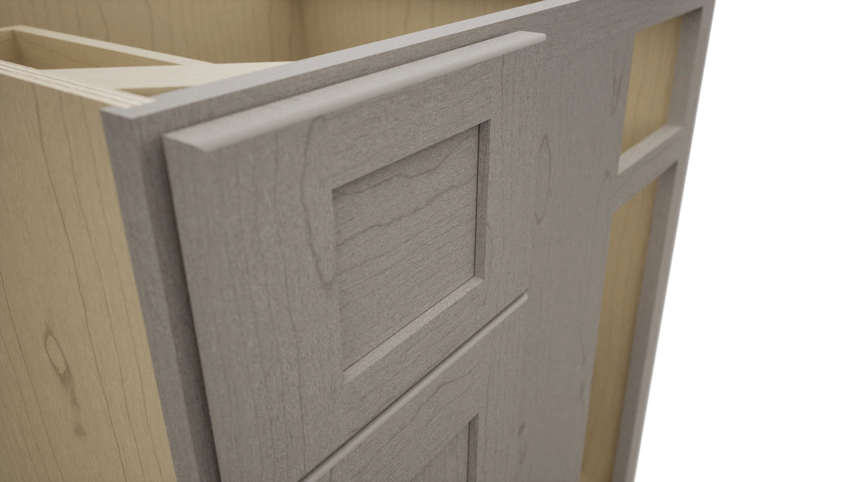 Fabuwood Galaxy Horizon BLB36/39 Base Corner Blind Cabinet, Detail View