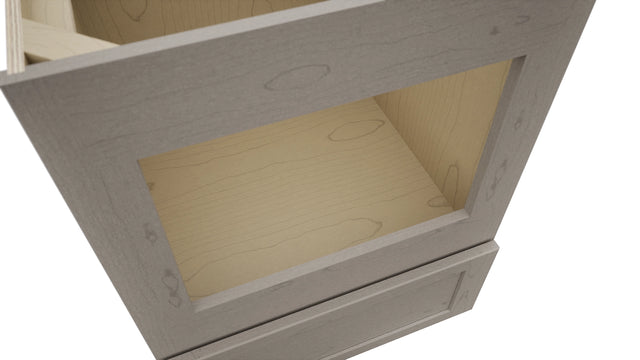 Fabuwood Galaxy Horizon BMC24 Base Microwave Cabinet, Detail View