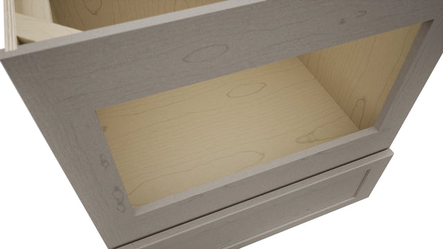 Fabuwood Galaxy Horizon BMC30 Base Microwave Cabinet, Detail View