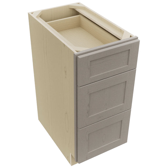 Fabuwood Galaxy Horizon DB15 Base 3 Drawers Cabinet, Top View