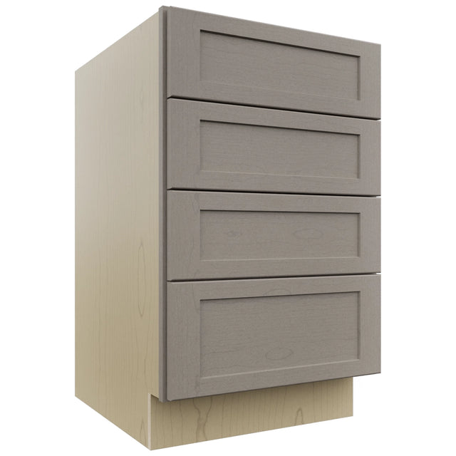 Fabuwood Galaxy Horizon DB21-4 Base 4 Drawers Cabinet, Front View