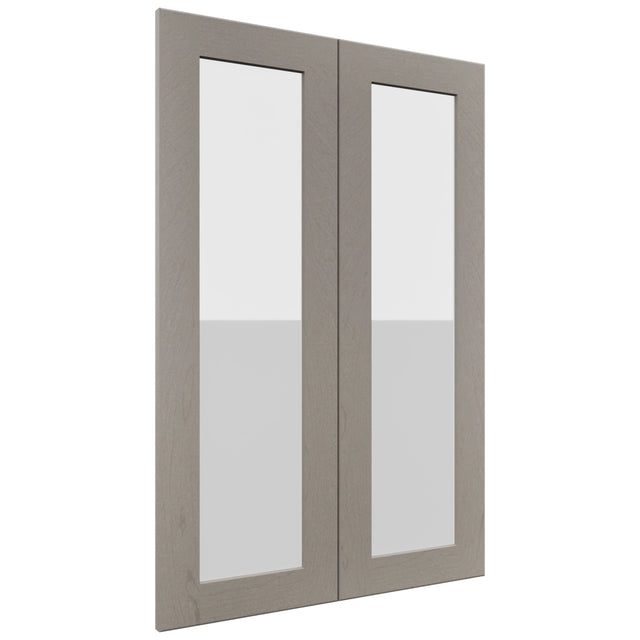 Fabuwood Galaxy Horizon DS GDW2436 Wall Glass Door, Front View