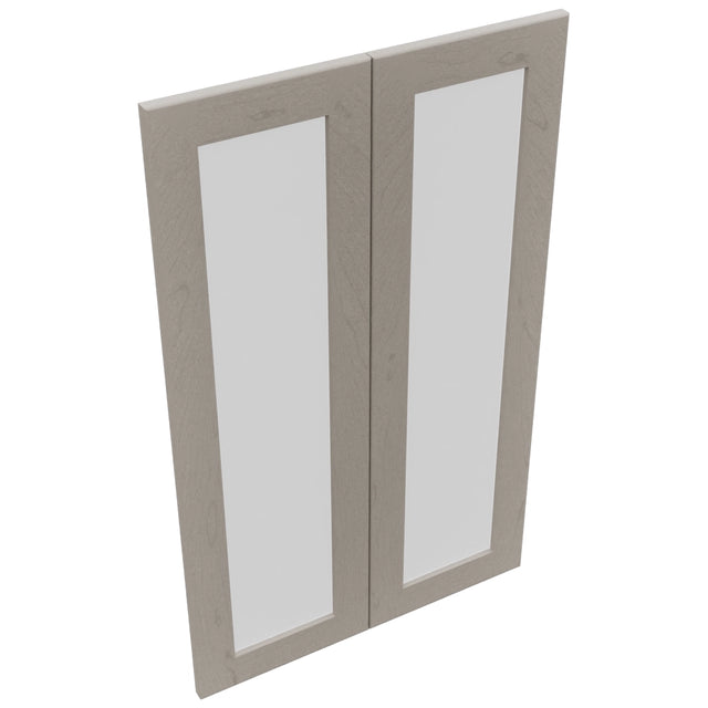 Fabuwood Galaxy Horizon DS GDW2439 Wall Glass Door, Top View