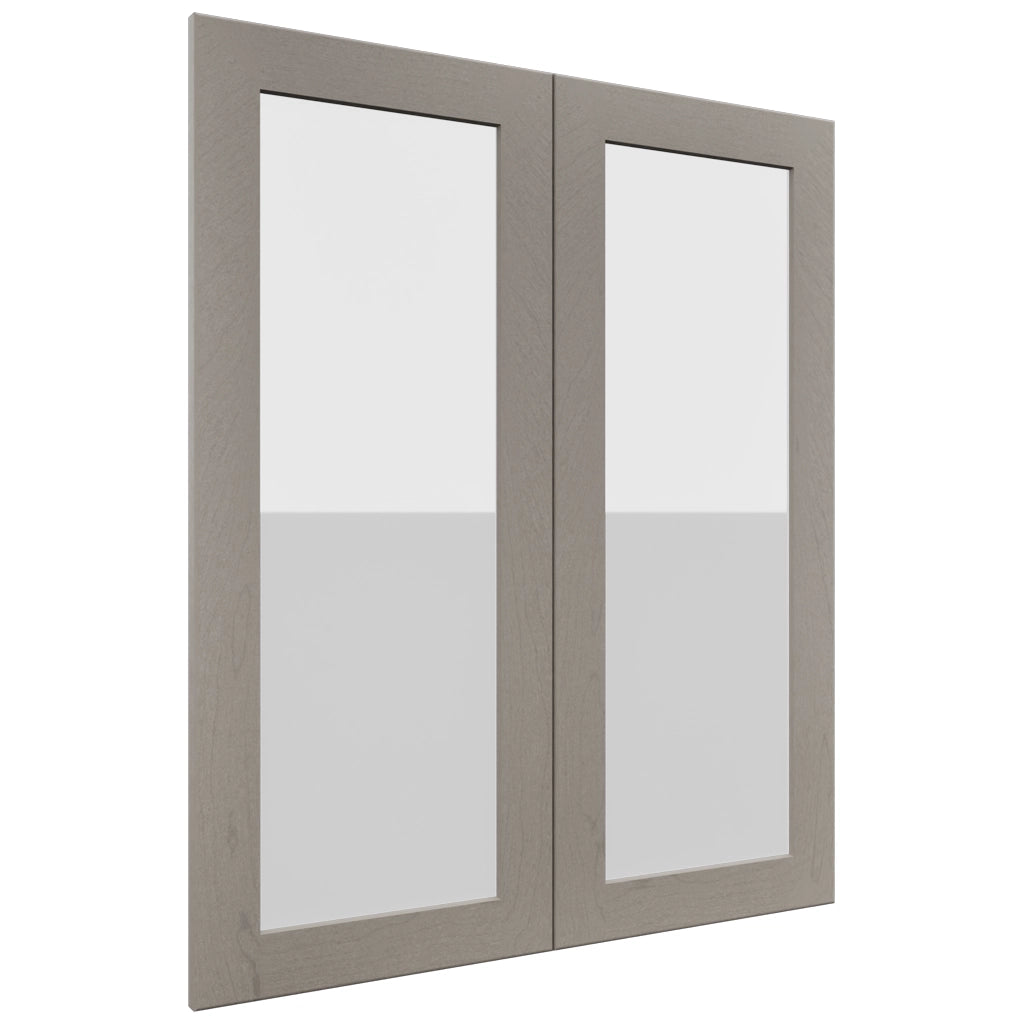 Fabuwood Galaxy Horizon DS GDW3036 Wall Glass Door, Front View