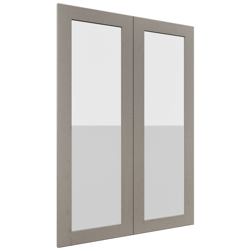 Fabuwood Galaxy Horizon DS GDW3042 Wall Glass Door, Front View