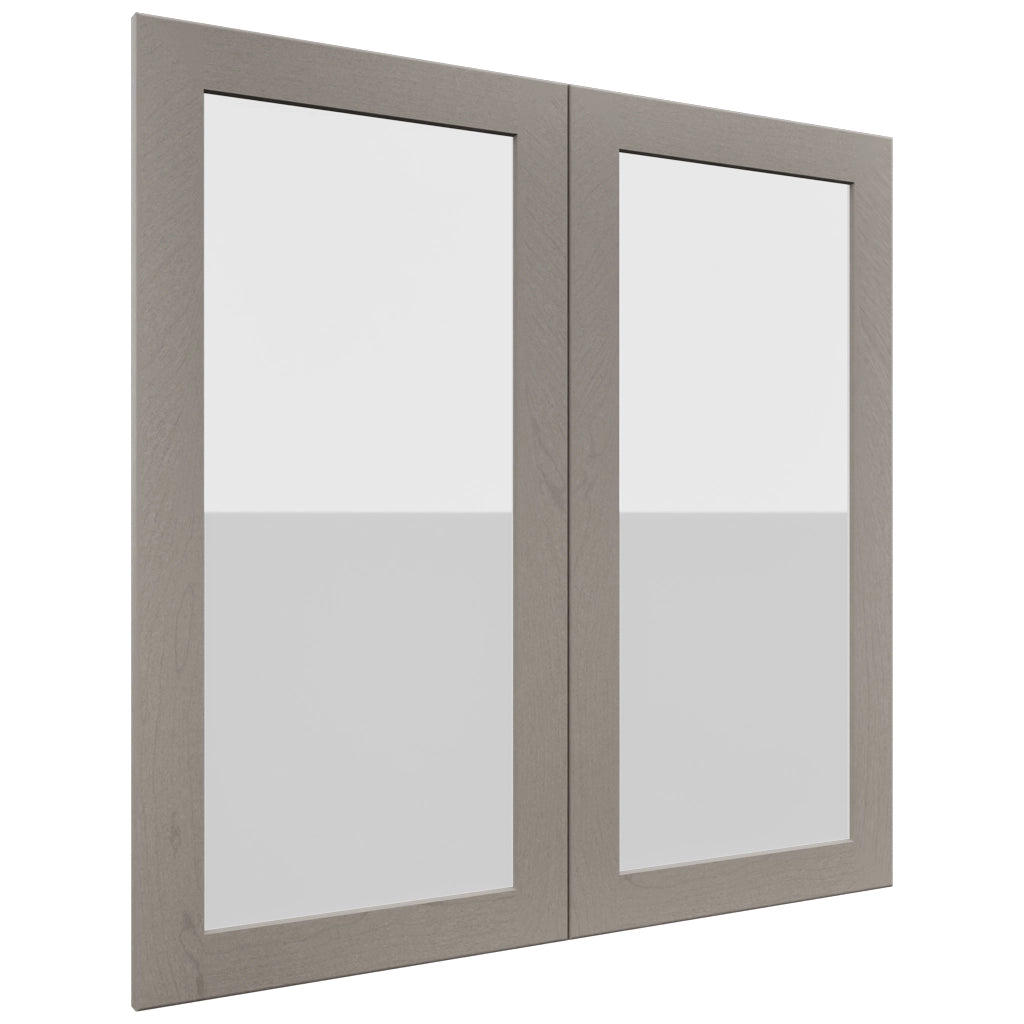 Fabuwood Galaxy Horizon DS GDW3636 Wall Glass Door, Front View