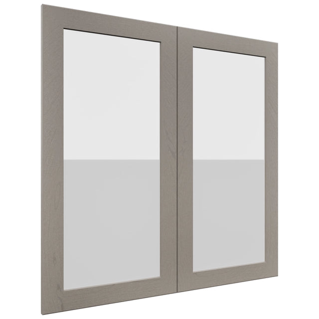 Fabuwood Galaxy Horizon DS GDW3636 Wall Glass Door, Front View