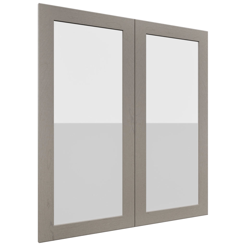 Fabuwood Galaxy Horizon DS GDW3639 Wall Glass Door, Front View