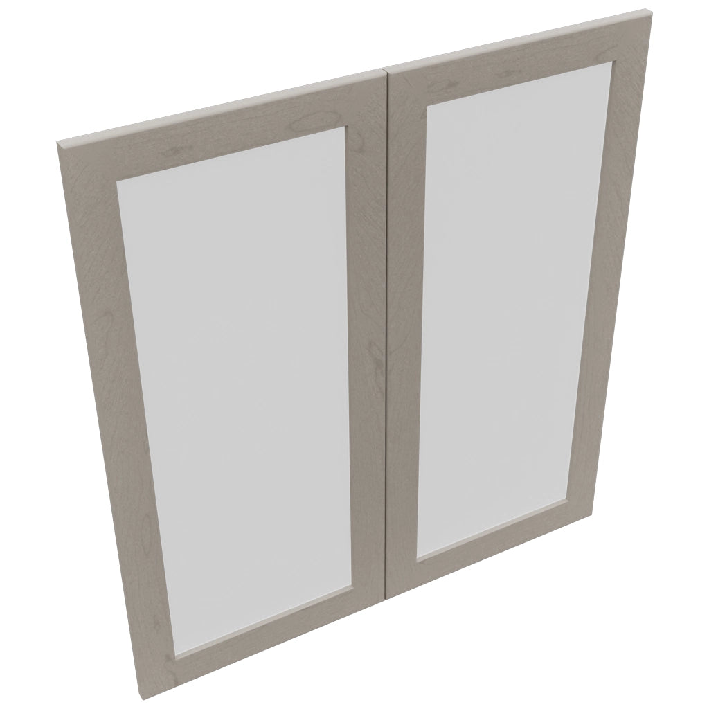 Fabuwood Galaxy Horizon DS GDW3639 Wall Glass Door, Top View