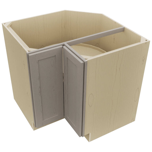 Fabuwood Galaxy Horizon LSB36 Base Corner Lazy Susan Cabinet, Top View