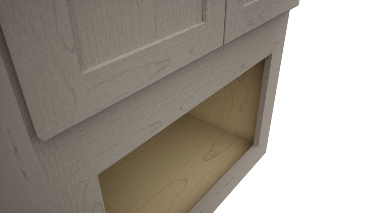 Fabuwood Galaxy Horizon MC303921 Wall Microwave Cabinet, Detail View