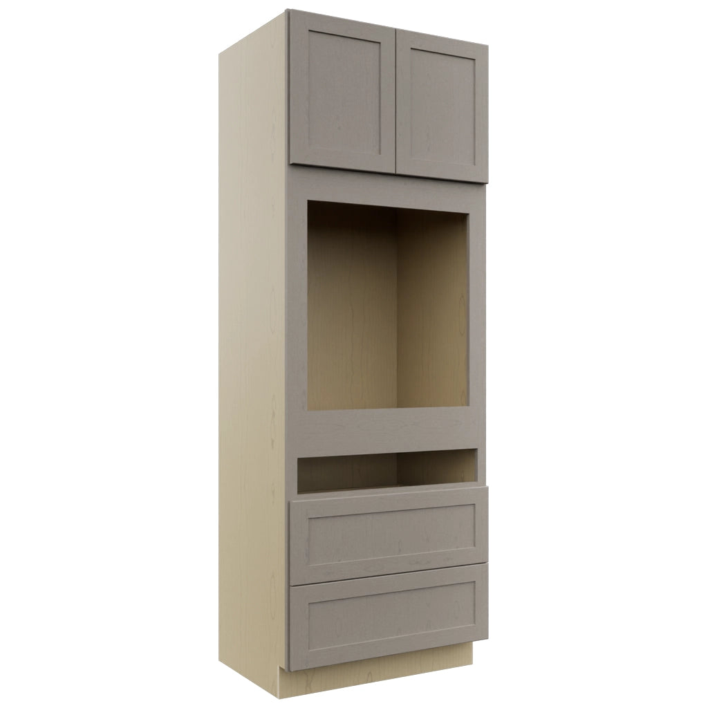 Fabuwood Galaxy Horizon OC3393C Tall Oven Cabinet Combo, Front View