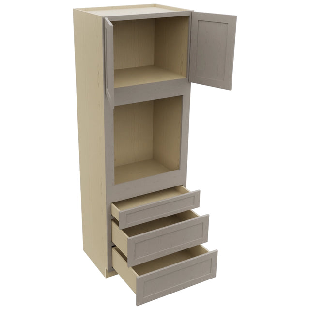 Fabuwood Galaxy Horizon OC3396S Tall Oven Cabinet Single, Open View