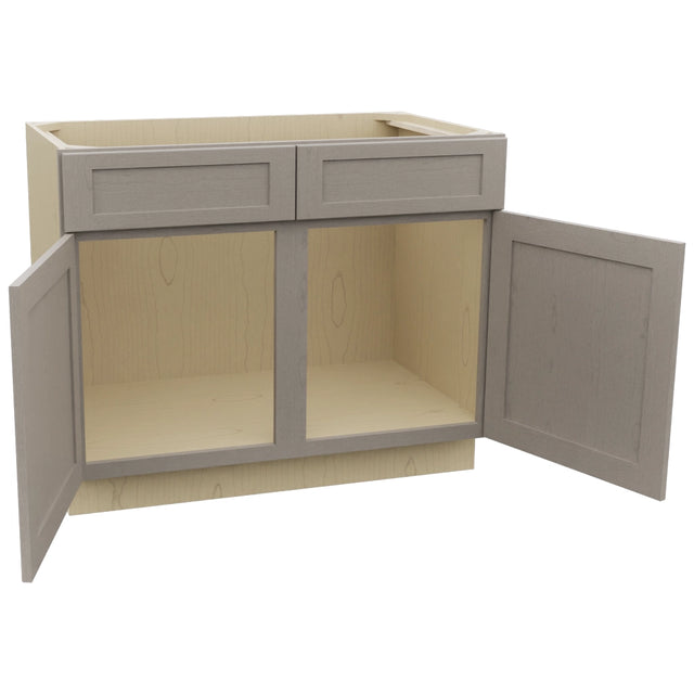 Fabuwood Galaxy Horizon SB42 Base Sink Cabinet, Open View