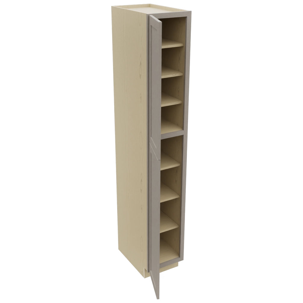 Fabuwood Galaxy Horizon TP152493 Tall Pantry Cabinet, Open View