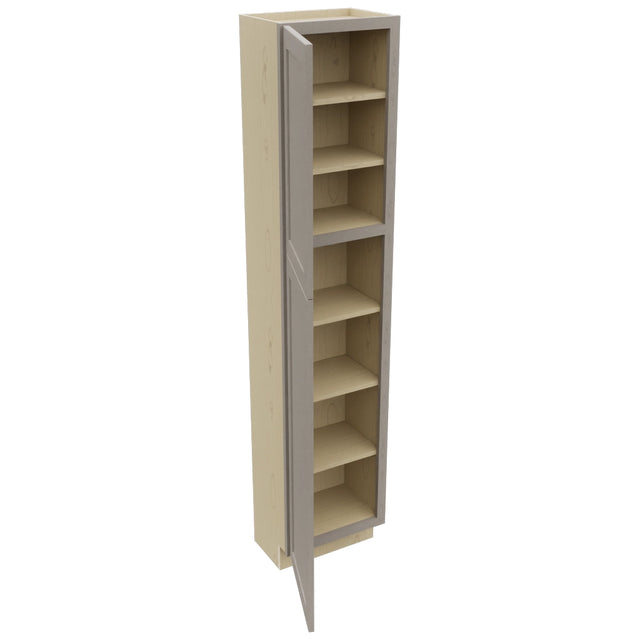 Fabuwood Galaxy Horizon TP181284 Tall Pantry Cabinet, Open View