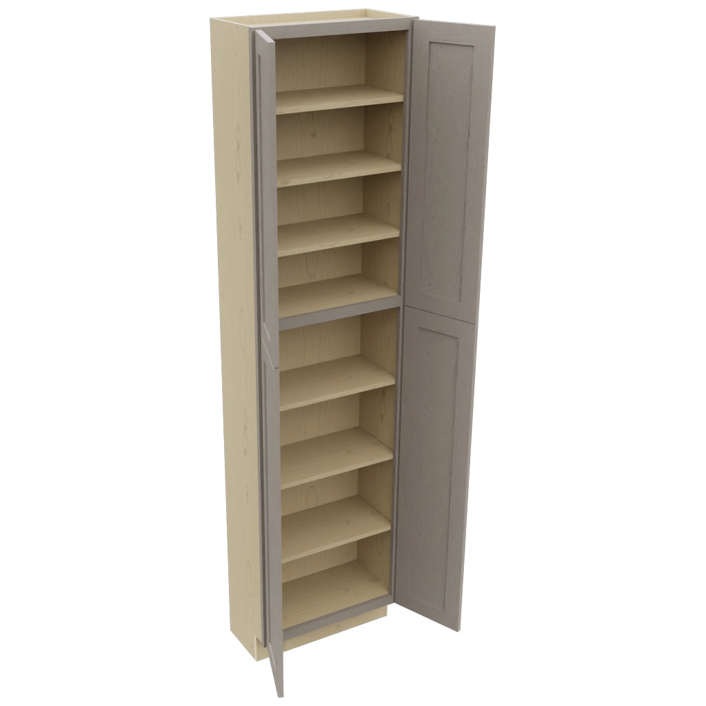 Fabuwood Galaxy Horizon TP241293 Tall Pantry Cabinet, Open View
