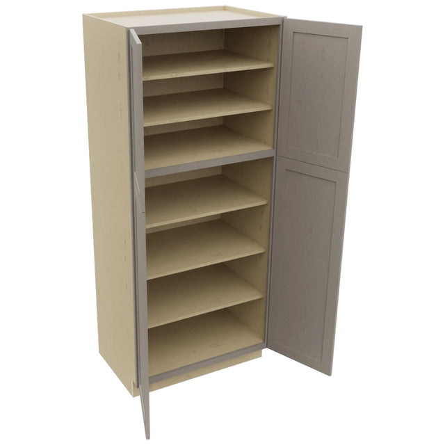 Fabuwood Galaxy Horizon TP362484 Tall Pantry Cabinet, Open View