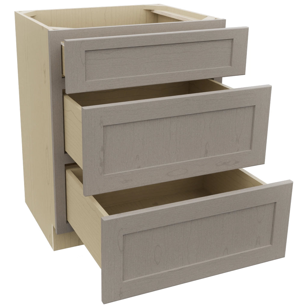 Fabuwood Galaxy Horizon VDB27-34 Vanity Drawer Cabinet, Open View