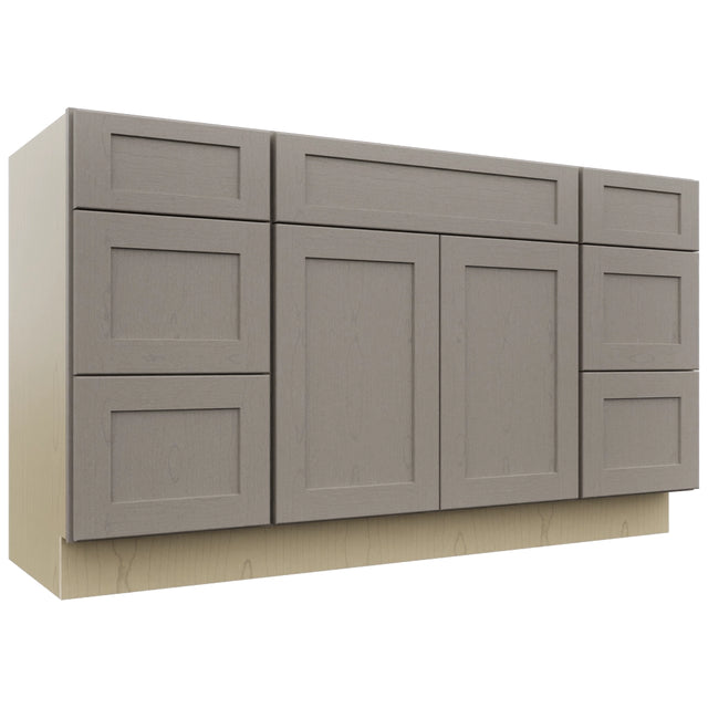 Fabuwood Galaxy Horizon VSD60SINGLE Vanity Combo Cabinet, Front View