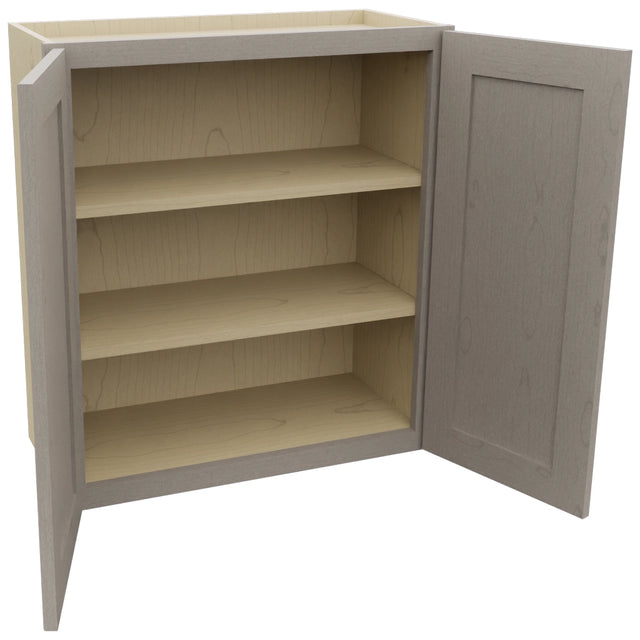 Fabuwood Galaxy Horizon W2730 Wall Standard Cabinet, Open View