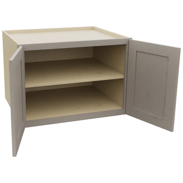 Fabuwood Galaxy Horizon W302124 Wall Deep Cabinet, Open View