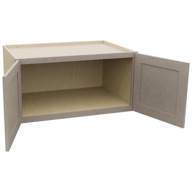Fabuwood Galaxy Horizon W361824 Wall Deep Cabinet, Open View