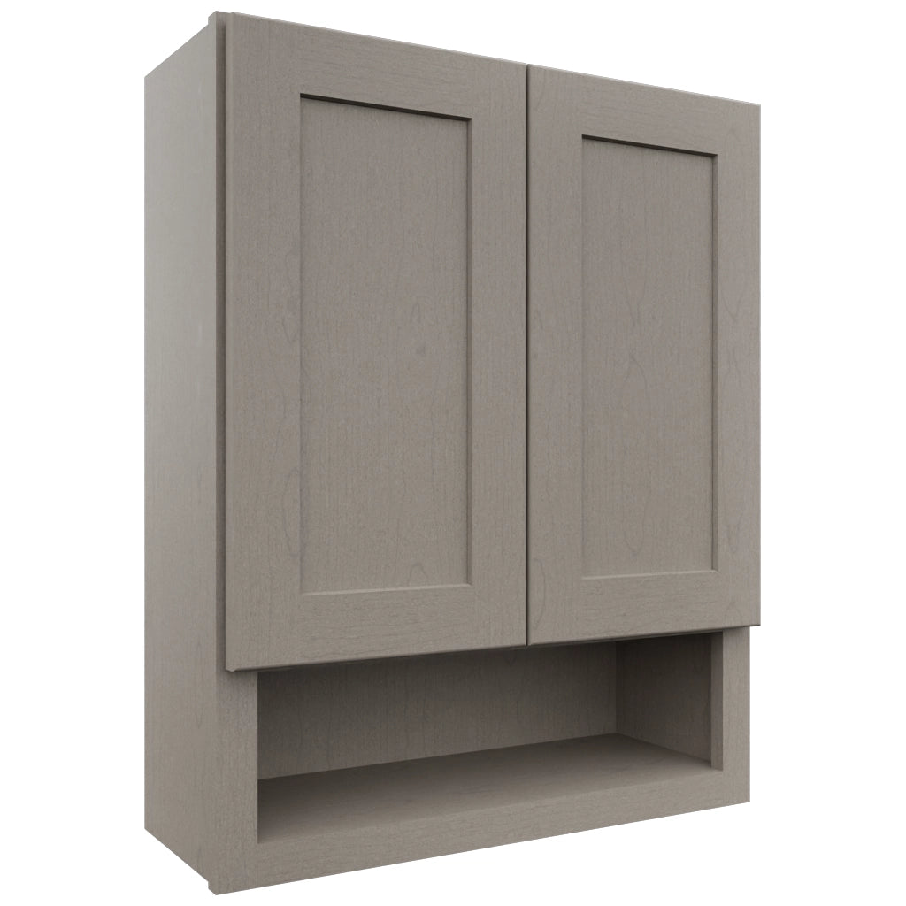 Fabuwood Galaxy Horizon WVS2430 Vanity Wall Storage, Front View