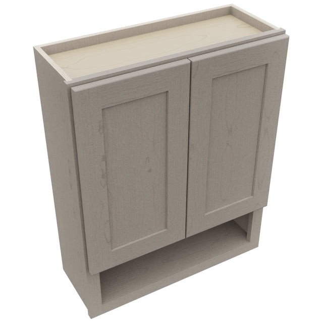 Fabuwood Galaxy Horizon WVS2430 Vanity Wall Storage, Top View
