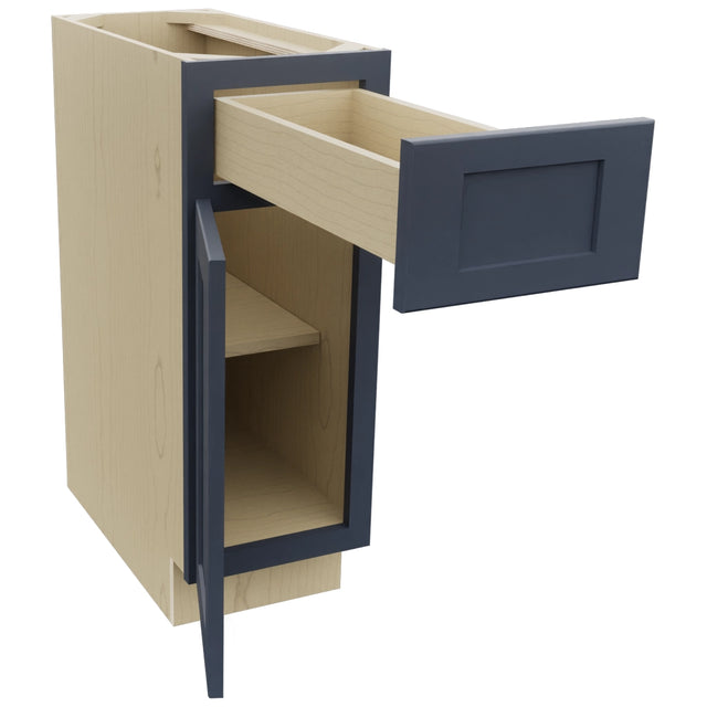 Fabuwood Galaxy Indigo B12 Base Standard Cabinet, Open View