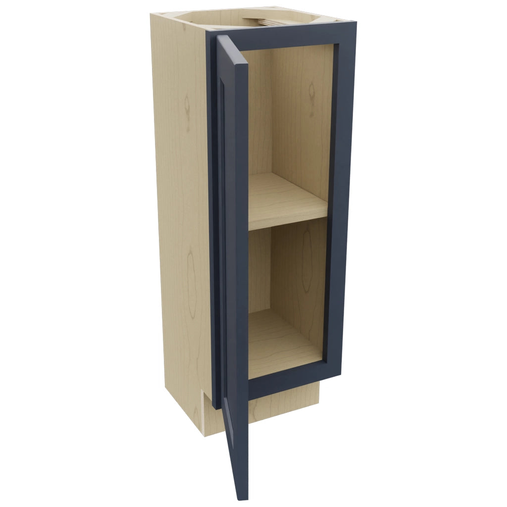 Fabuwood Galaxy Indigo B12FD-12D Base Full Door Cabinet, Open View