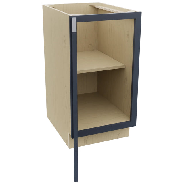 Fabuwood Galaxy Indigo B18FD Base Full Door Cabinet, Open View
