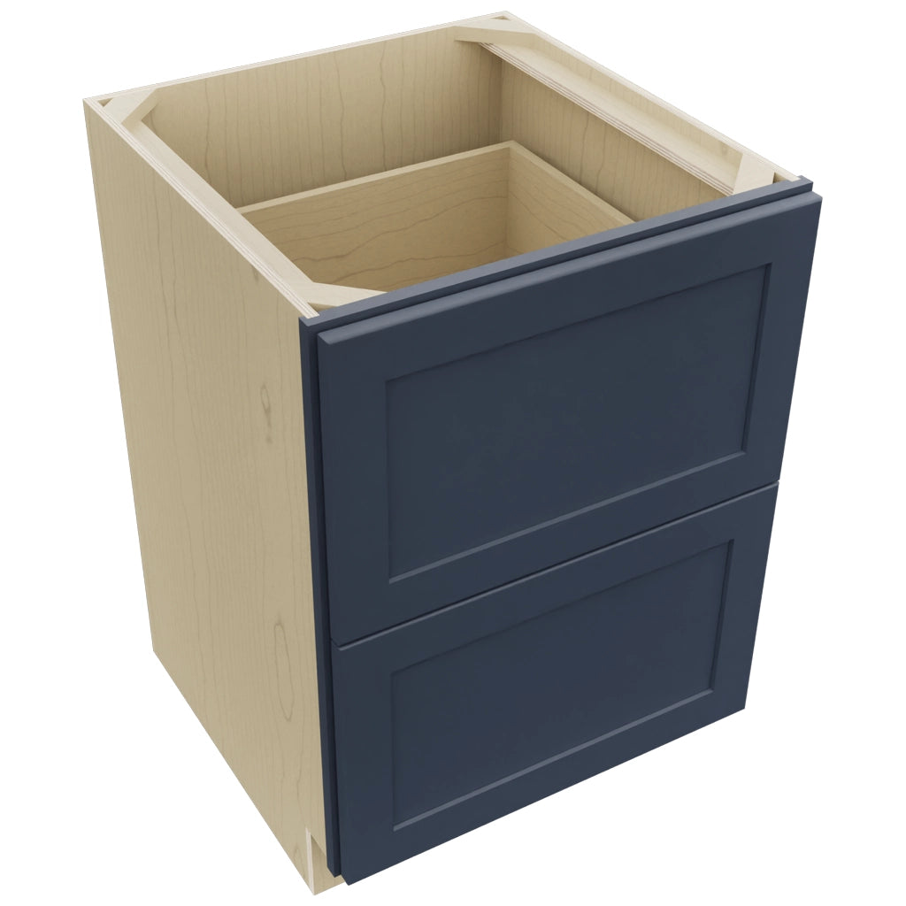 Fabuwood Galaxy Indigo DB24-2 Base 2 Drawers Cabinet, Top View