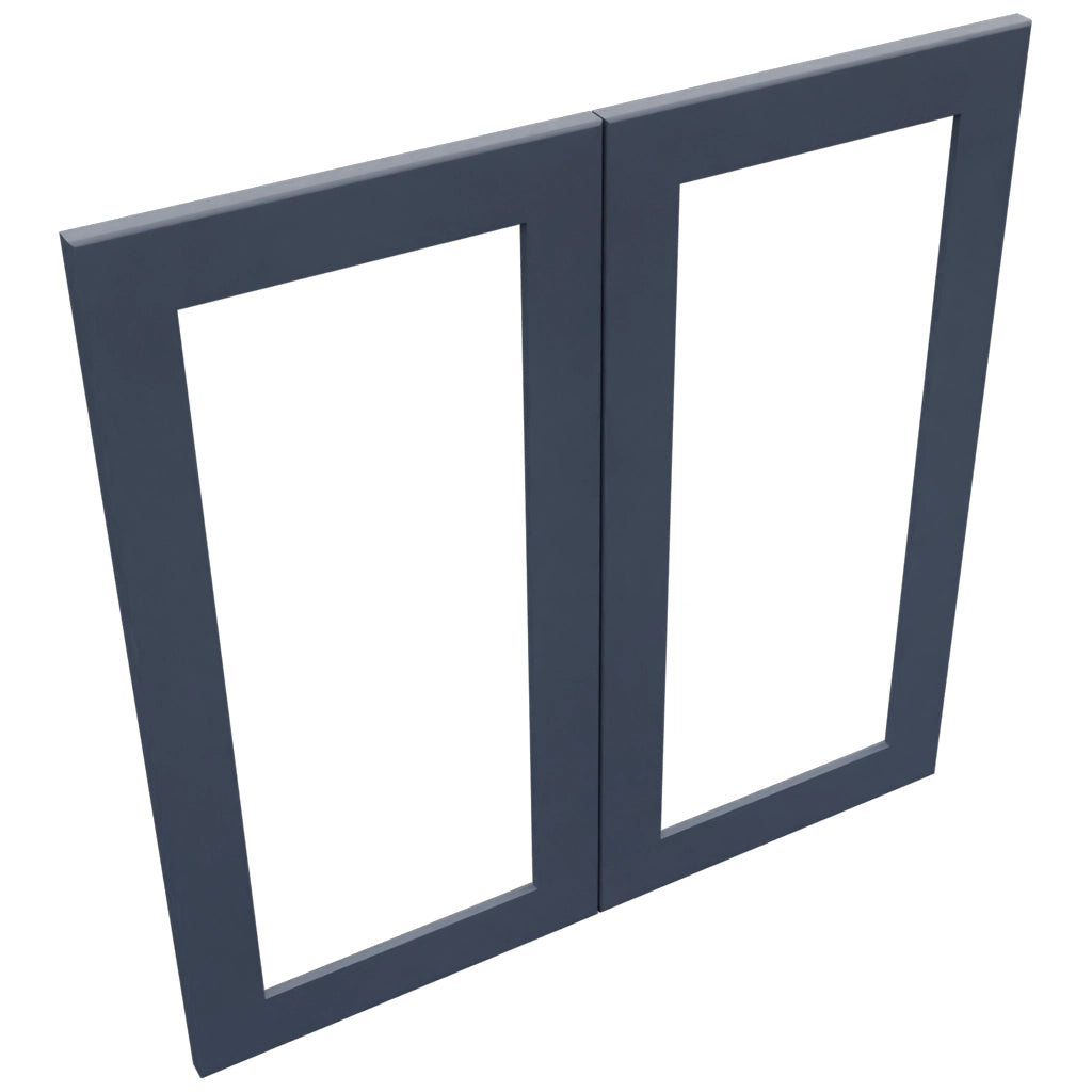 Fabuwood Galaxy Indigo DS DFG3030 Wall Prepped Door, Top View