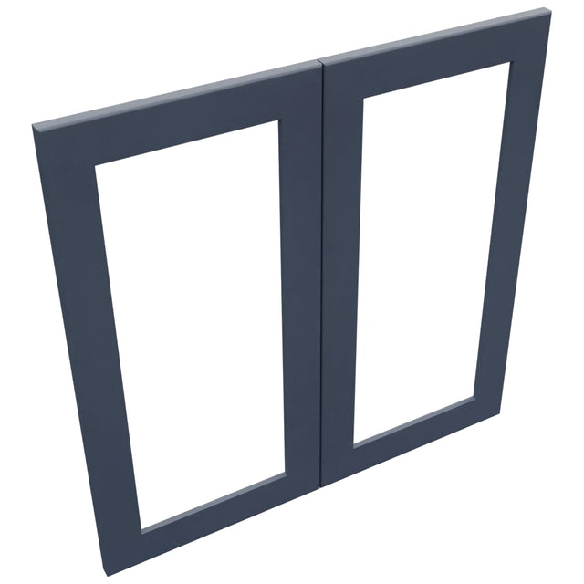 Fabuwood Galaxy Indigo DS DFG3030 Wall Prepped Door, Top View