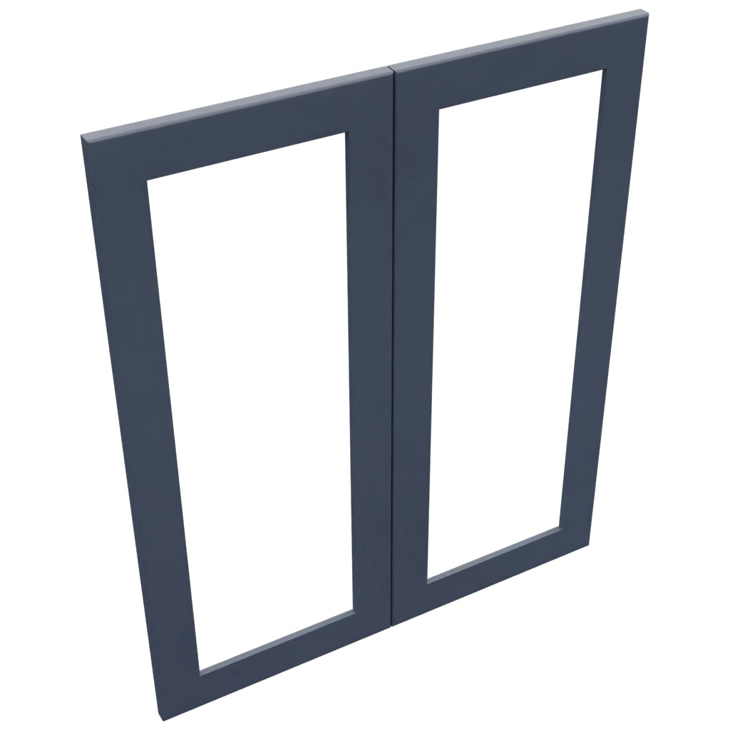 Fabuwood Galaxy Indigo DS DFG3036 Wall Prepped Door, Top View