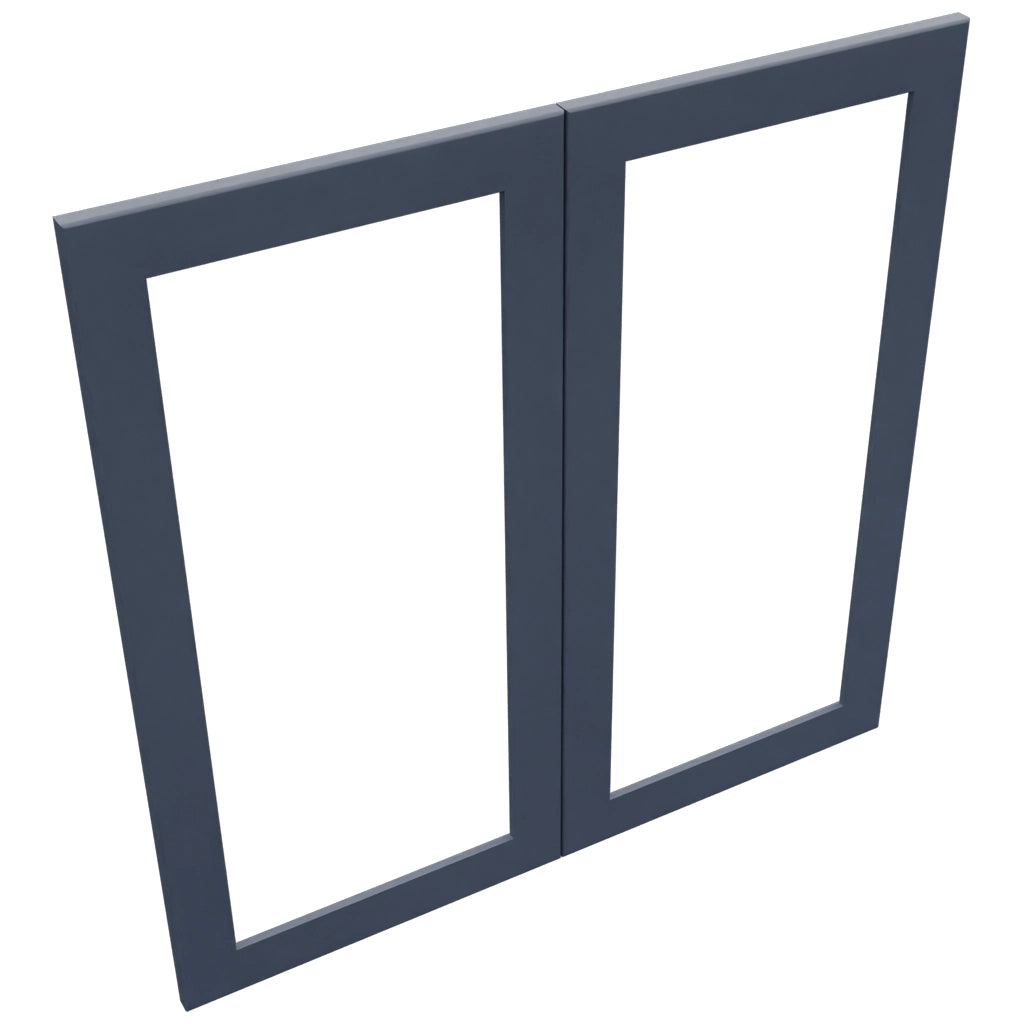 Fabuwood Galaxy Indigo DS DFG3636 Wall Prepped Door, Top View