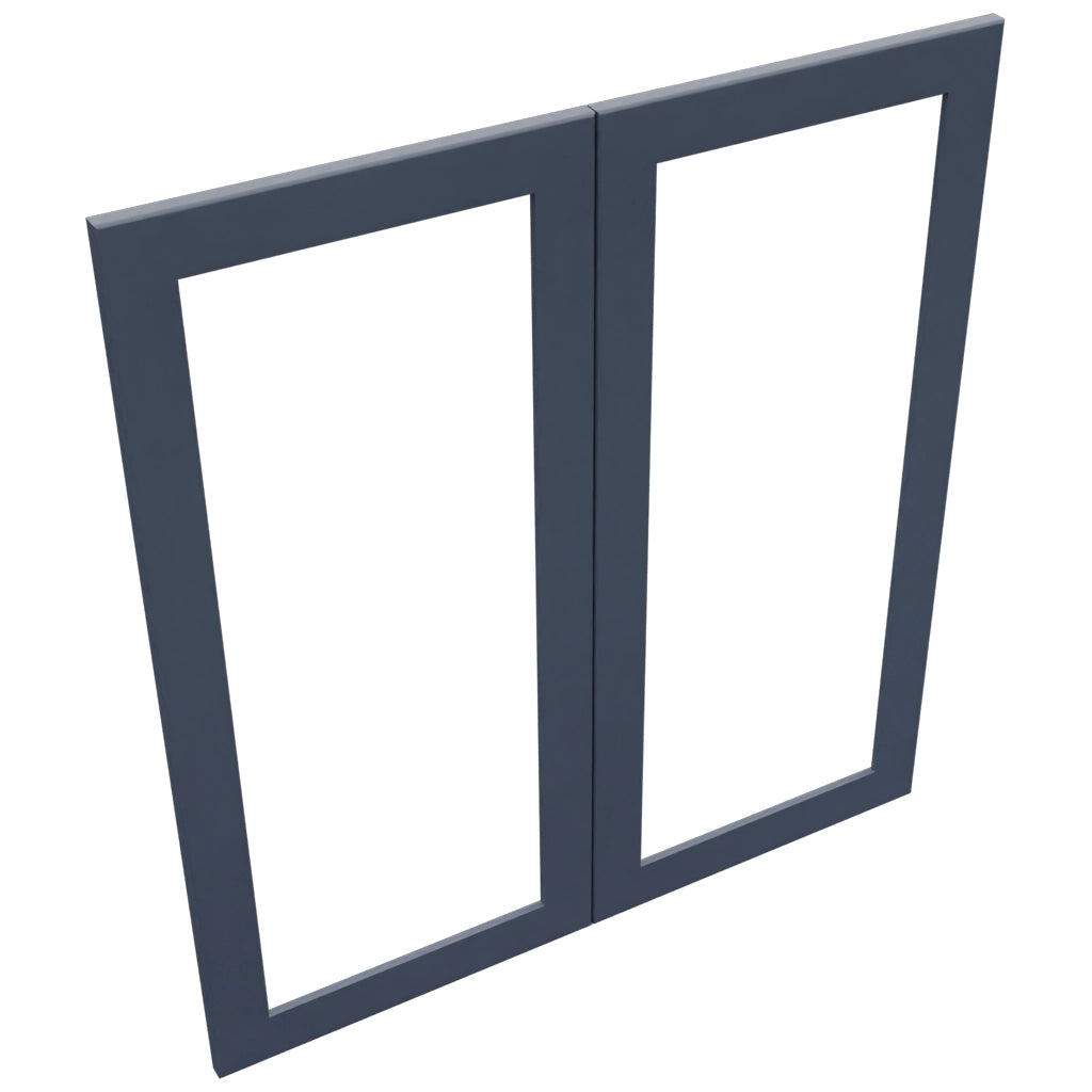 Fabuwood Galaxy Indigo DS DFG3639 Wall Prepped Door, Top View