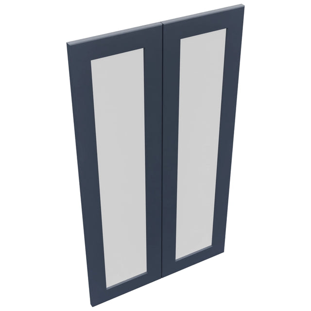 Fabuwood Galaxy Indigo DS GDW2442 Wall Glass Door, Top View
