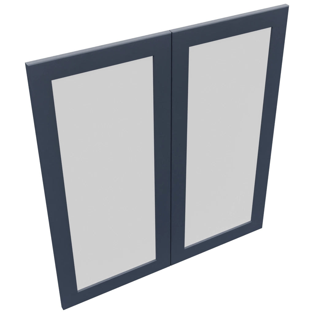 Fabuwood Galaxy Indigo DS GDW3639 Wall Glass Door, Top View