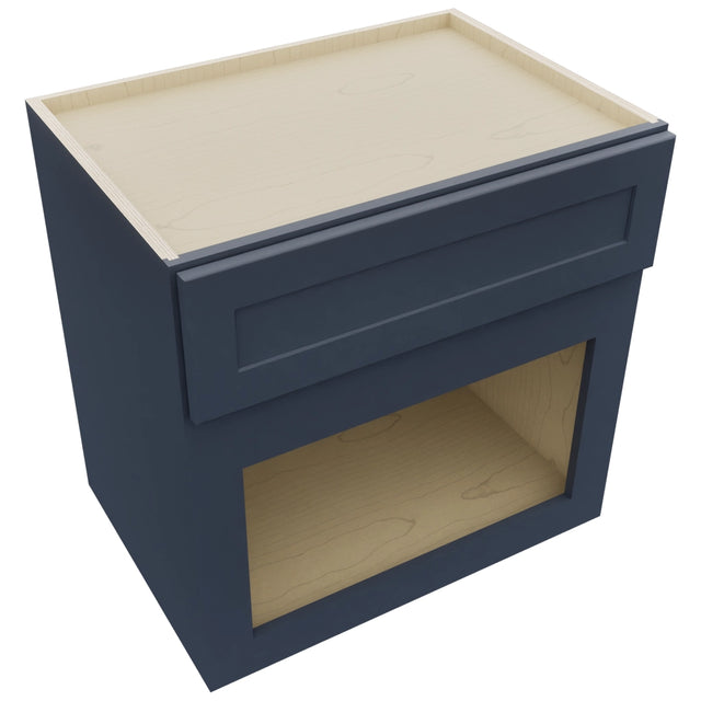 Fabuwood Galaxy Indigo MC303021 Wall Microwave Cabinet, Top View