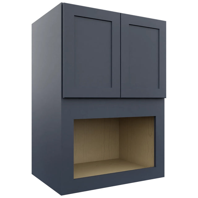 Fabuwood Galaxy Indigo MC304221 Wall Microwave Cabinet, Front View