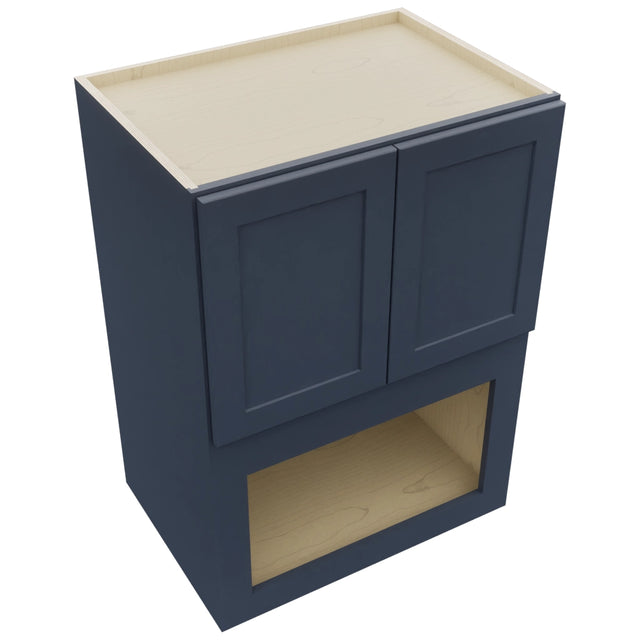 Fabuwood Galaxy Indigo MC304221 Wall Microwave Cabinet, Top View