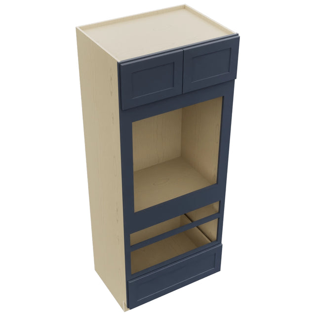 Fabuwood Galaxy Indigo OC3384D Tall Oven Cabinet Double, Top View
