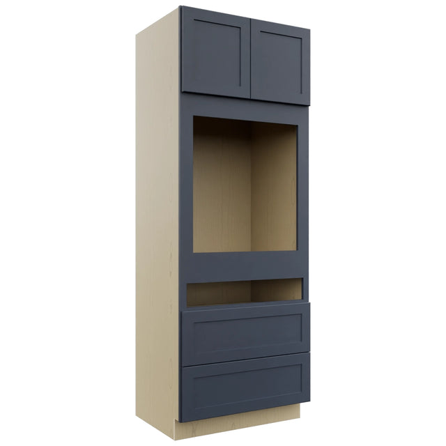 Fabuwood Galaxy Indigo OC3390C Tall Oven Cabinet Combo, Front View