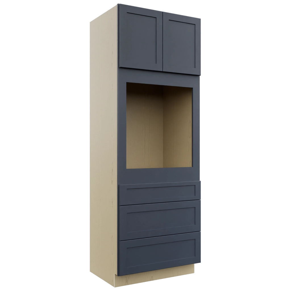 Fabuwood Galaxy Indigo OC3393S Tall Oven Cabinet Single, Front View