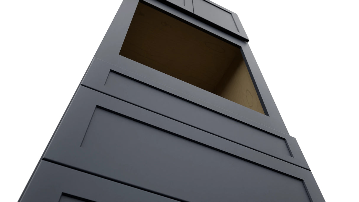 Fabuwood Galaxy Indigo OC3393S Tall Oven Cabinet Single, Detail View