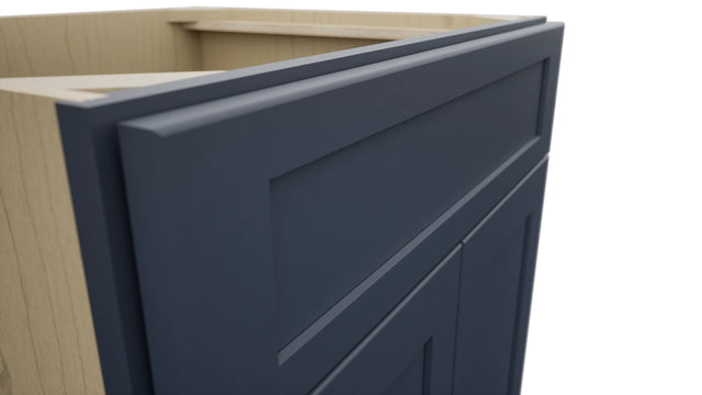 Fabuwood Galaxy Indigo SB27 Base Sink Cabinet, Detail View