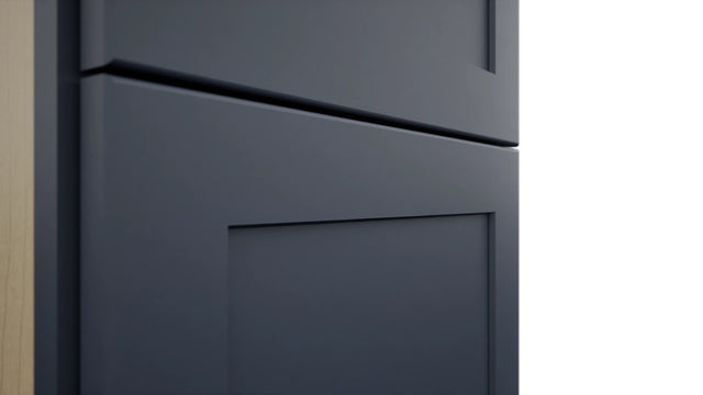 Fabuwood Galaxy Indigo TP182496 Tall Pantry Cabinet, Detail View