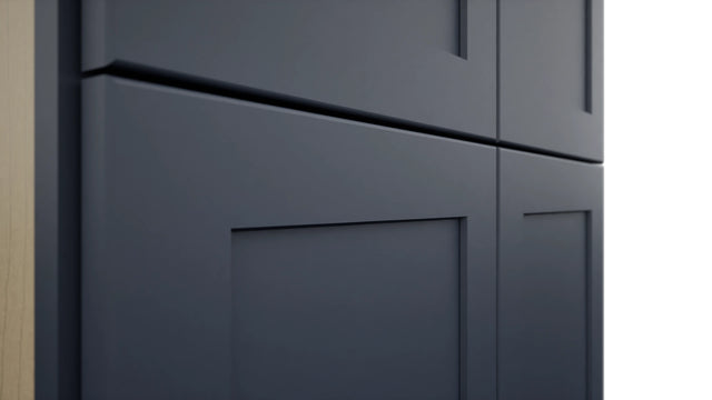 Fabuwood Galaxy Indigo TP301284 Tall Pantry Cabinet, Detail View